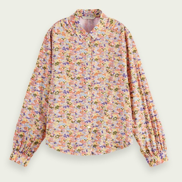 Scotch & Soda Tops - Scotch & Soda Floral Shirt